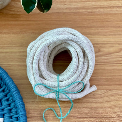 9.5mm Cotton Solid Braid Filler Cord (3/8-inch)