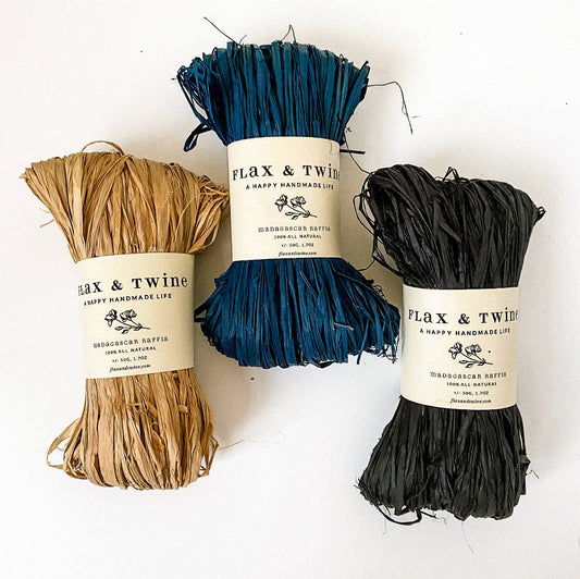 Flax & Twine Madagascar Raffia